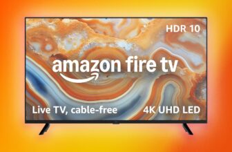 This 43-inch Amazon Fireplace TV has hit its lowest value ever