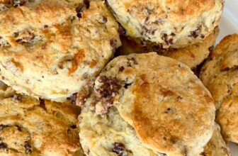 SAUSAGE CHEESE BISCUITS – The Southern Woman Cooks