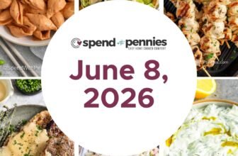 Weekly Meal Plan June 8, 2026
