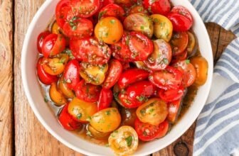 Marinated Tomatoes – Barefeet within the Kitchen